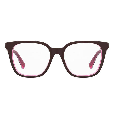 Love Moschino Burgundy Acetate Frames - Hilstor