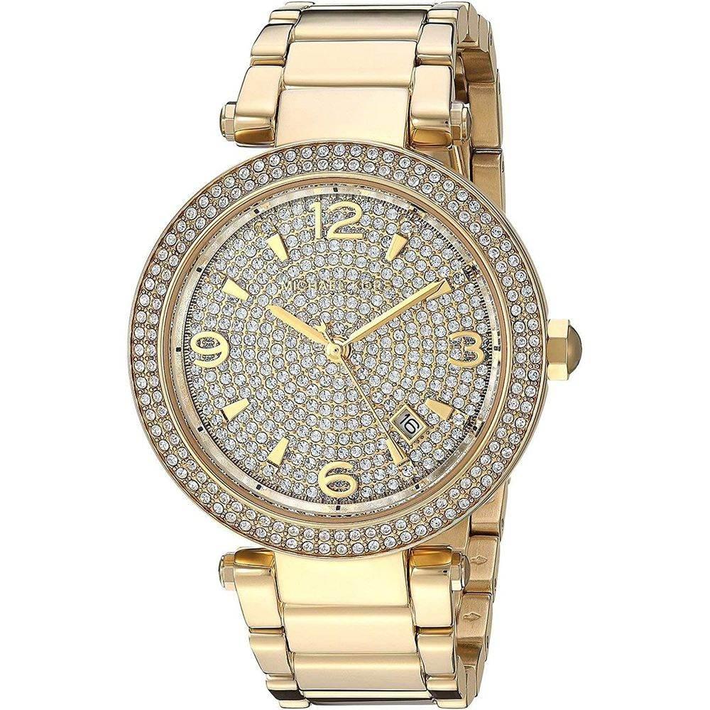 Michael Kors Gold Stainless Steel Watch - Hilstor