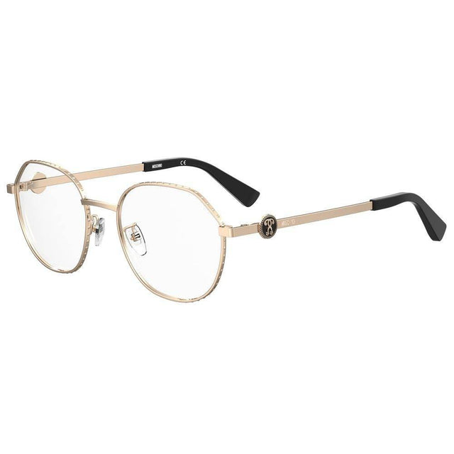 Moschino Rose Gold Metal Frames - Hilstor