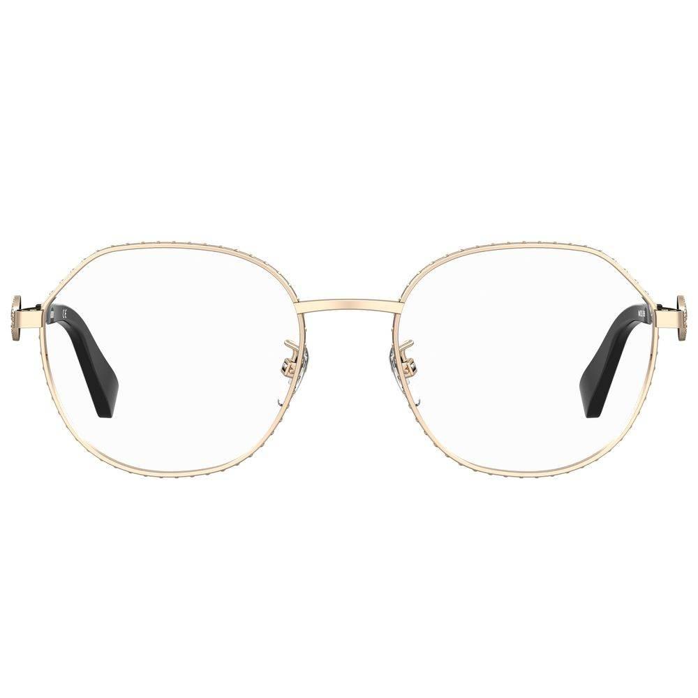 Moschino Rose Gold Metal Frames - Hilstor