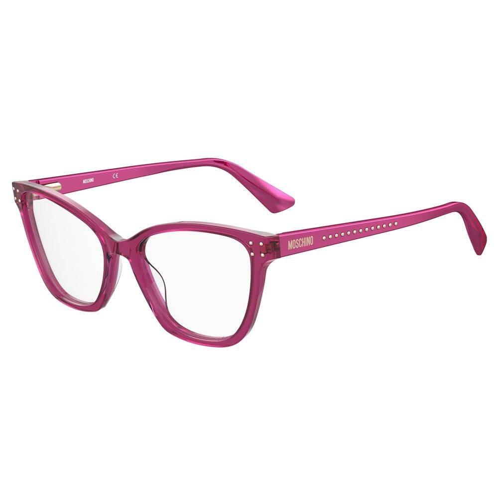 Moschino Fuchsia Acetate Frames - Hilstor