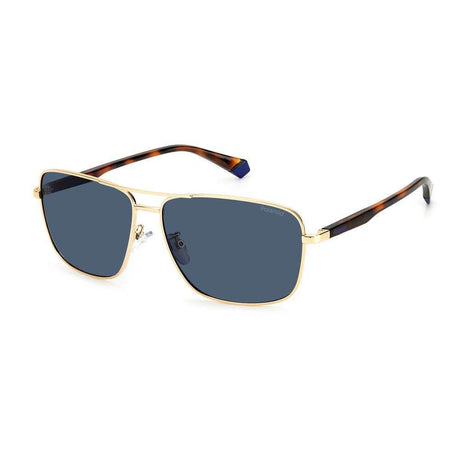 Polaroid Gold Metal Sunglasses - Hilstor