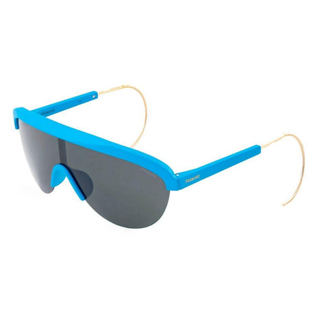 Polaroid Blue Plastic Sunglasses - Hilstor