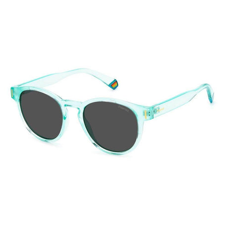 Polaroid Blue Plastic Sunglasses - Hilstor