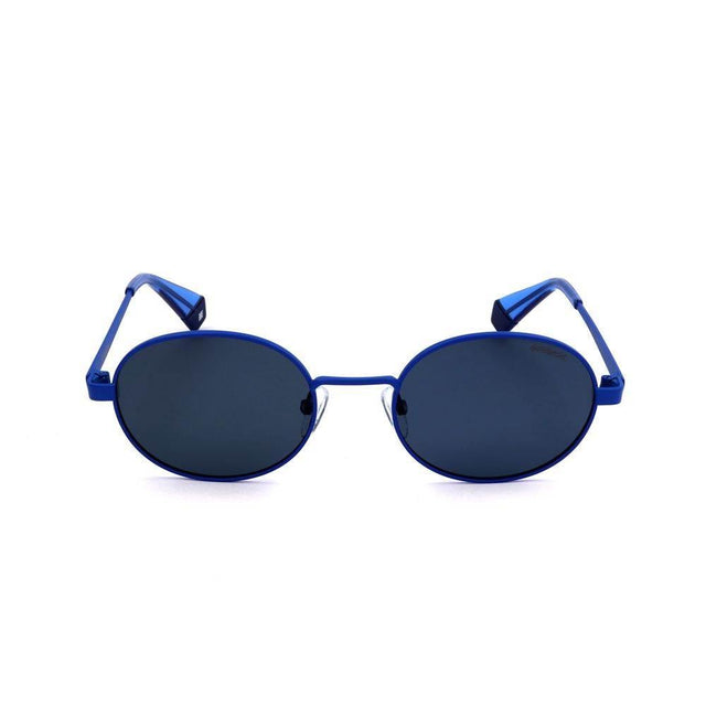 Polaroid Blue Metal Sunglasses - Hilstor