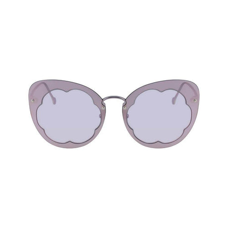 Salvatore Ferragamo Purple Metal Sunglasses - Hilstor