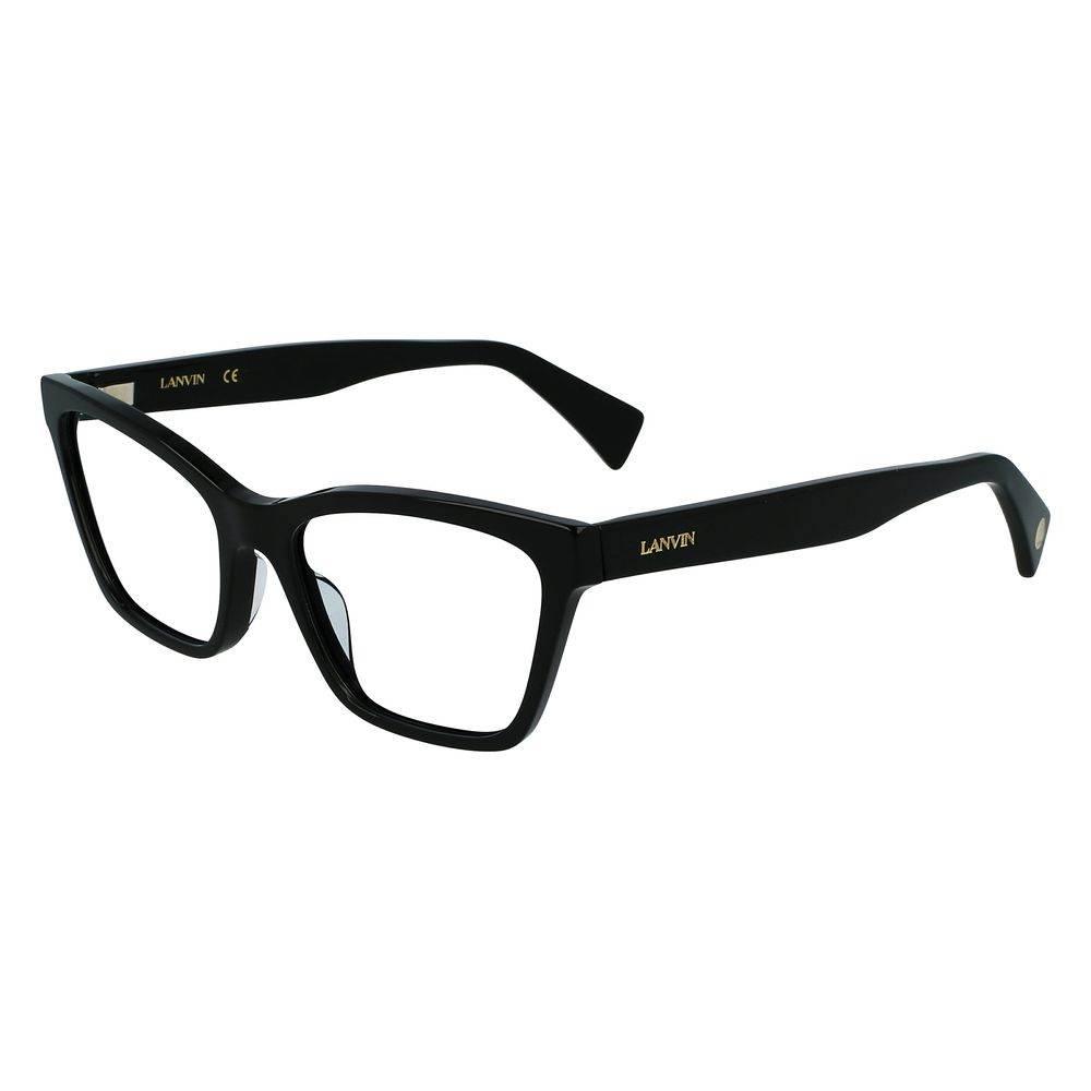 Lanvin Black Acetate Frames - Hilstor