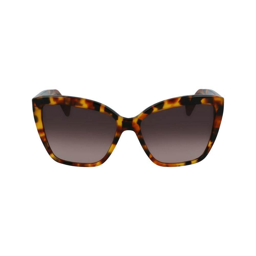 Lanvin Brown Acetate Sunglasses - Hilstor