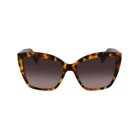 Lanvin Brown Acetate Sunglasses - Hilstor