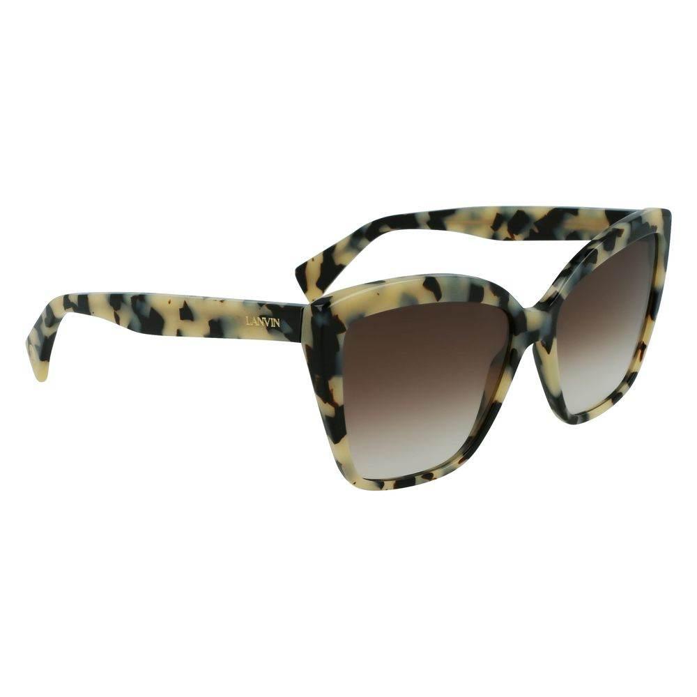 Lanvin Gray Acetate Sunglasses - Hilstor