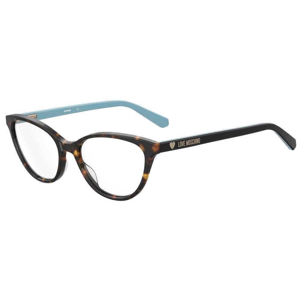 Love Moschino Brown Acetate Frames - Hilstor