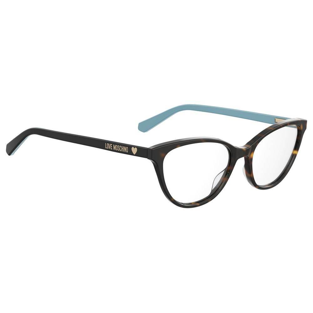 Love Moschino Brown Acetate Frames - Hilstor