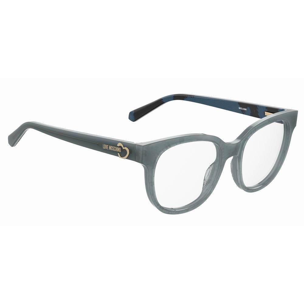 Love Moschino Blue Acetate Frames - Hilstor