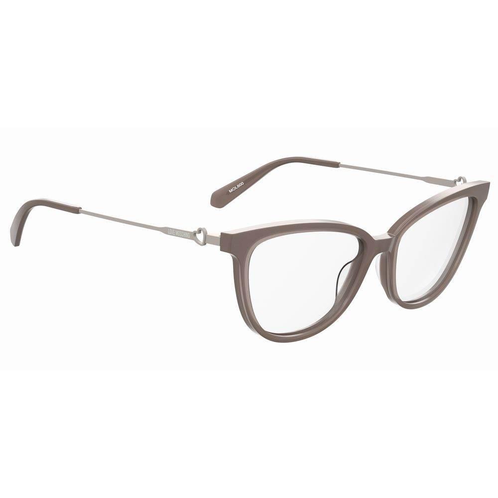 Love Moschino Brown Acetate Frames - Hilstor