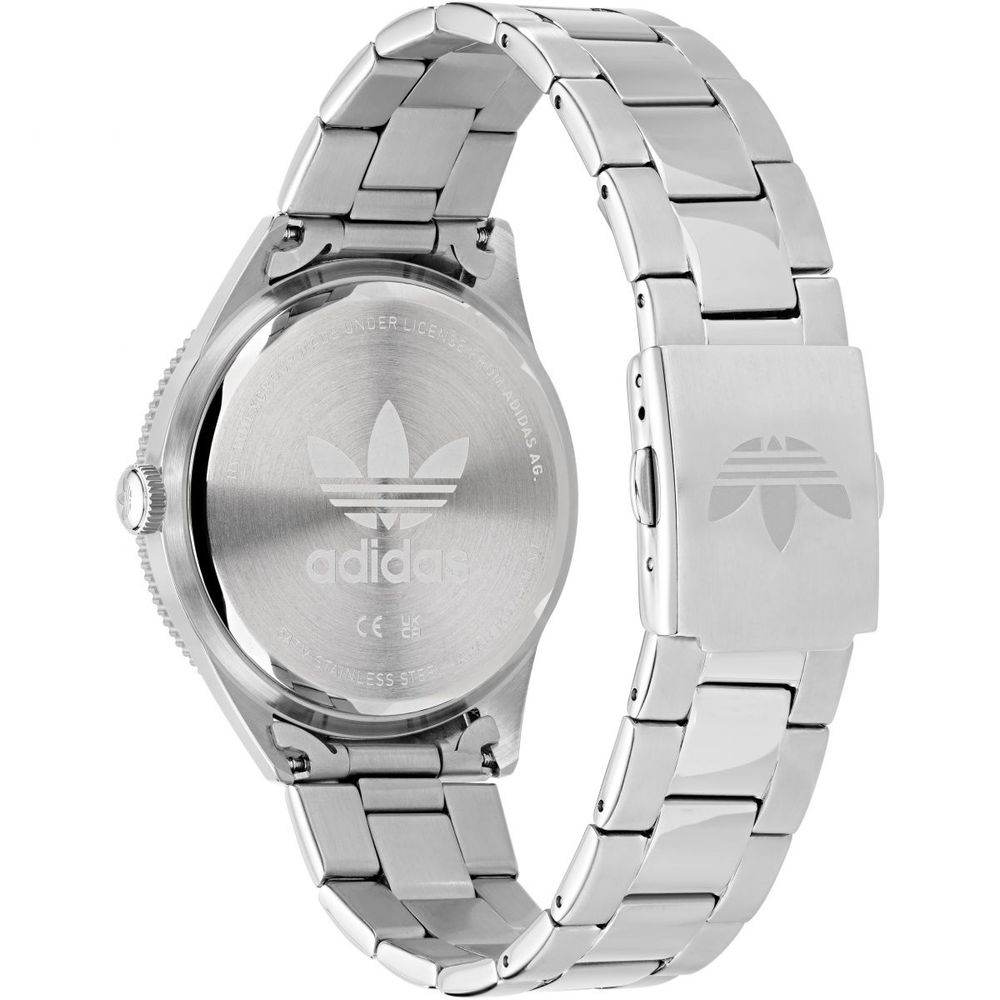 Adidas Gray Stainless Steel Watch - Hilstor