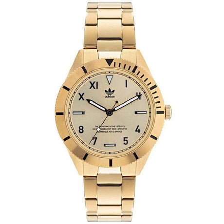 Adidas Gold Stainless Steel Watch - Hilstor