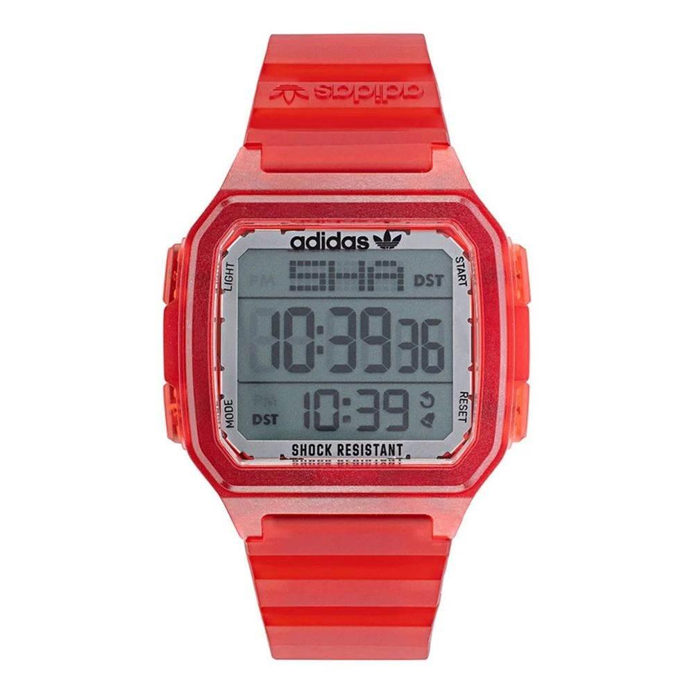 Adidas Red Resin Watch - Hilstor