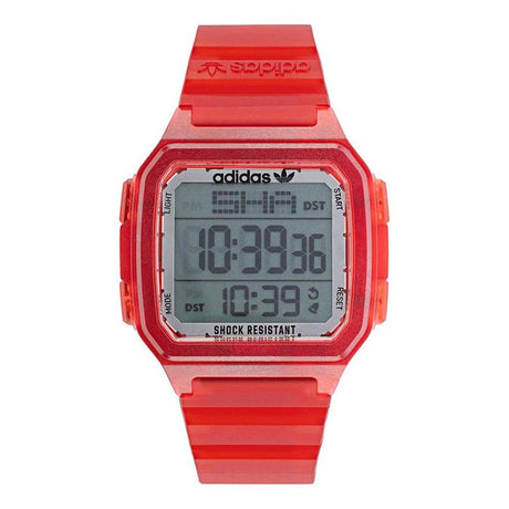 Adidas Red Resin Watch - Hilstor