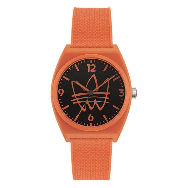 Adidas Orange Silicone Watch - Hilstor