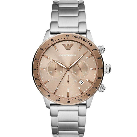 Armani Silver Stainless Steel Watch - Hilstor