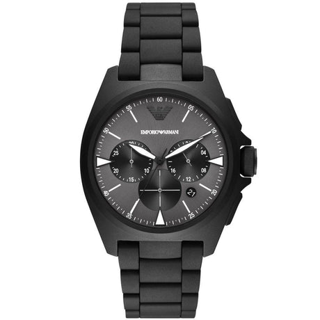 Armani Black Stainless Steel Watch - Hilstor