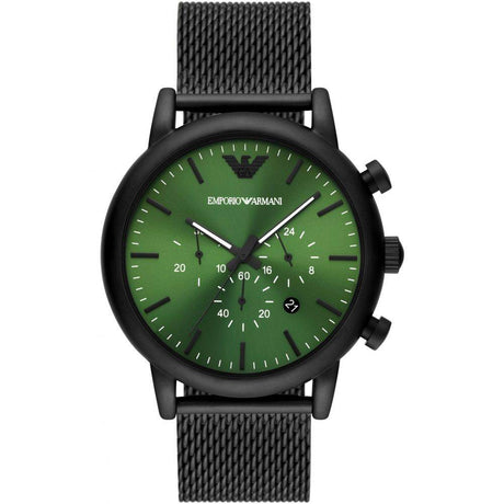 Armani Black Metal Watch - Hilstor