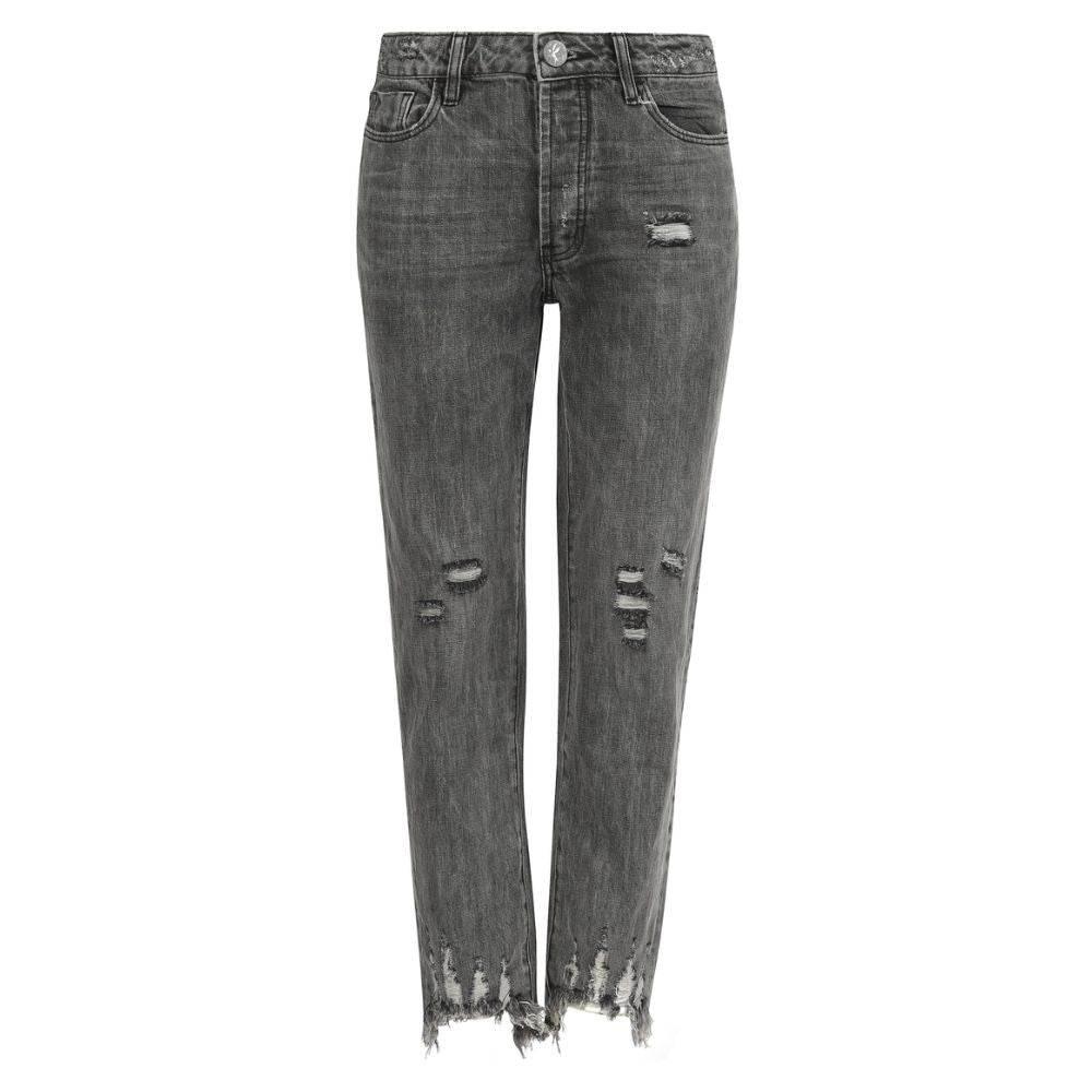 One Teaspoon Gray Cotton Women Jean - Hilstor