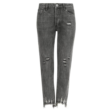 One Teaspoon Gray Cotton Women Jean - Hilstor