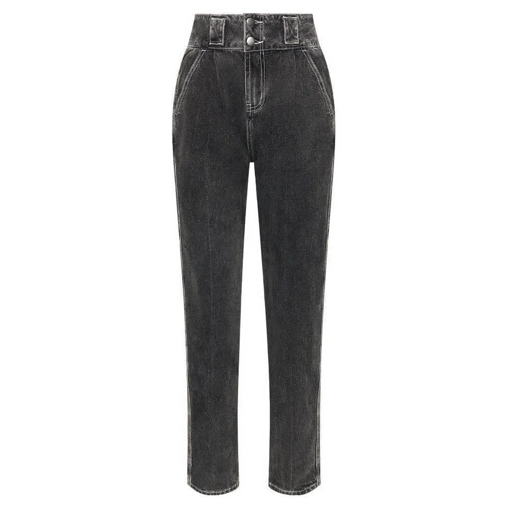 One Teaspoon Black Cotton Jeans & Pant - Hilstor