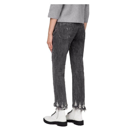 One Teaspoon Gray Cotton Women Jean - Hilstor