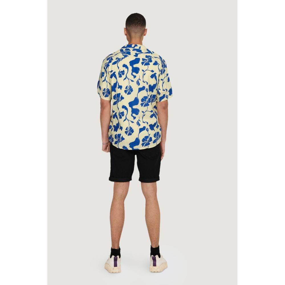 Only & Sons Bicolor Viscose Shortsleeve - Hilstor