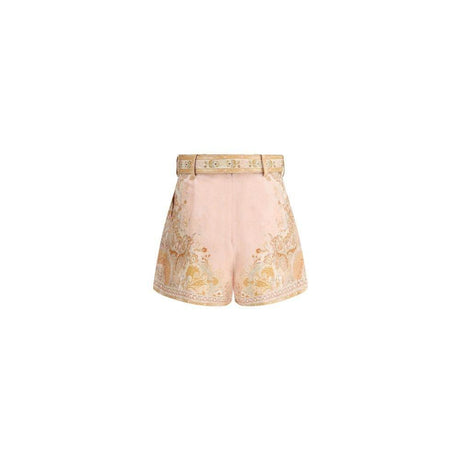 Zimmermann Acacia Tuck Shorts - Hilstor