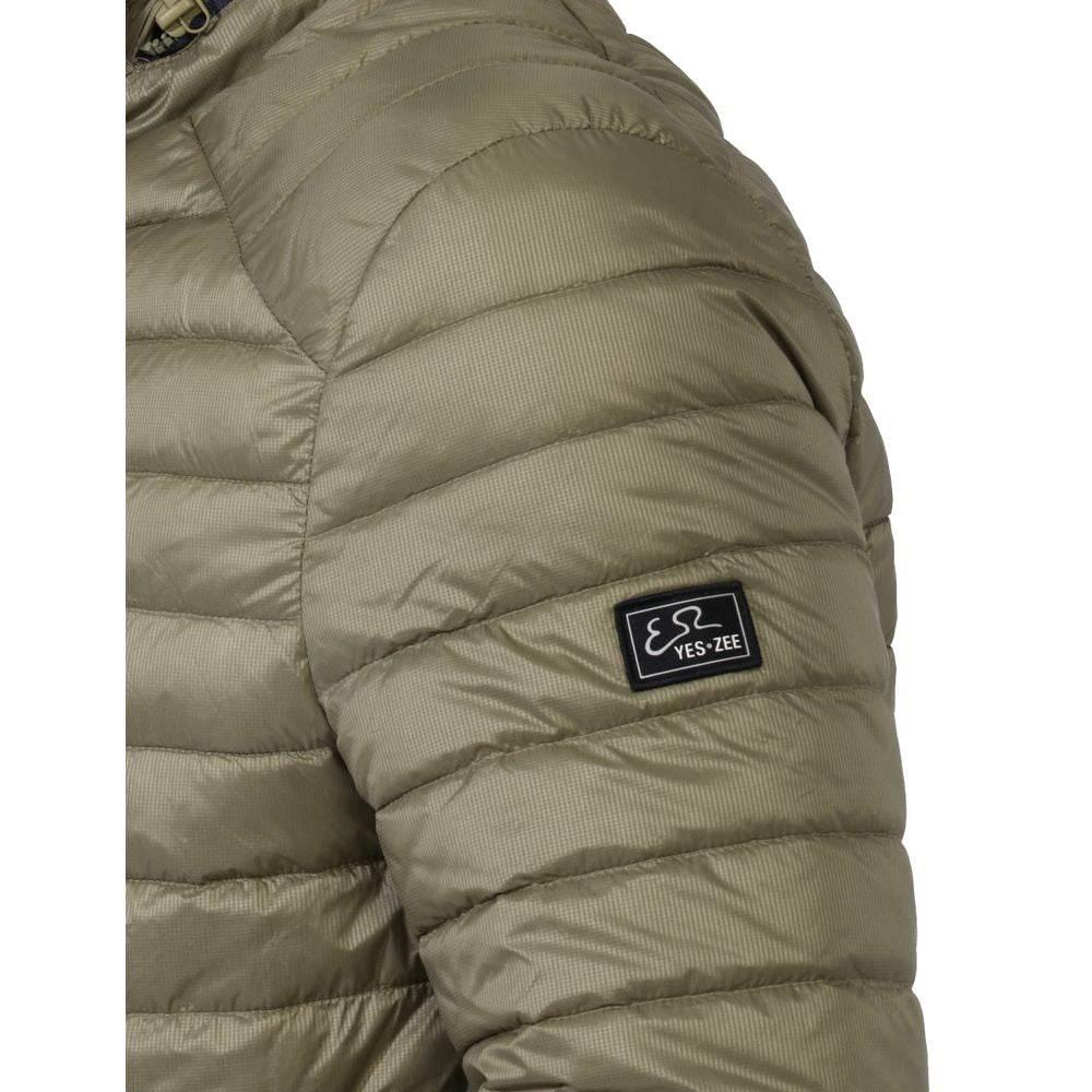Yes Zee Green Nylon Men Lightweight Vest - Hilstor