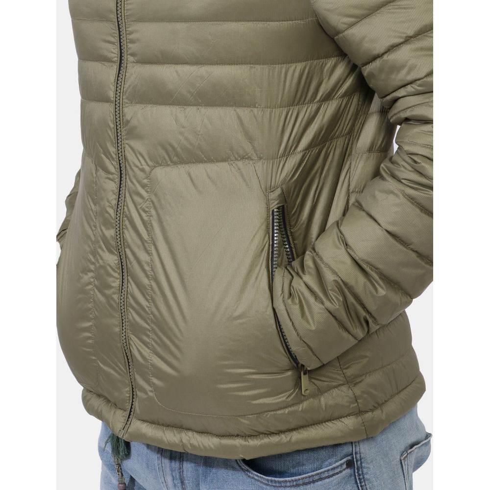 Yes Zee Green Nylon Men Lightweight Vest - Hilstor