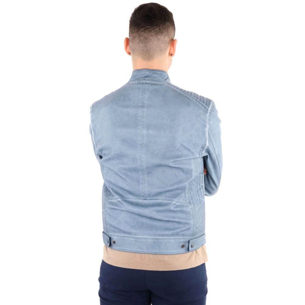 Yes Zee Light Blue Polyethylene Jacket - Hilstor