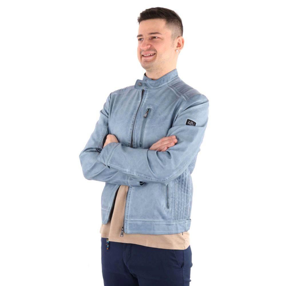Yes Zee Light Blue Polyethylene Jacket - Hilstor