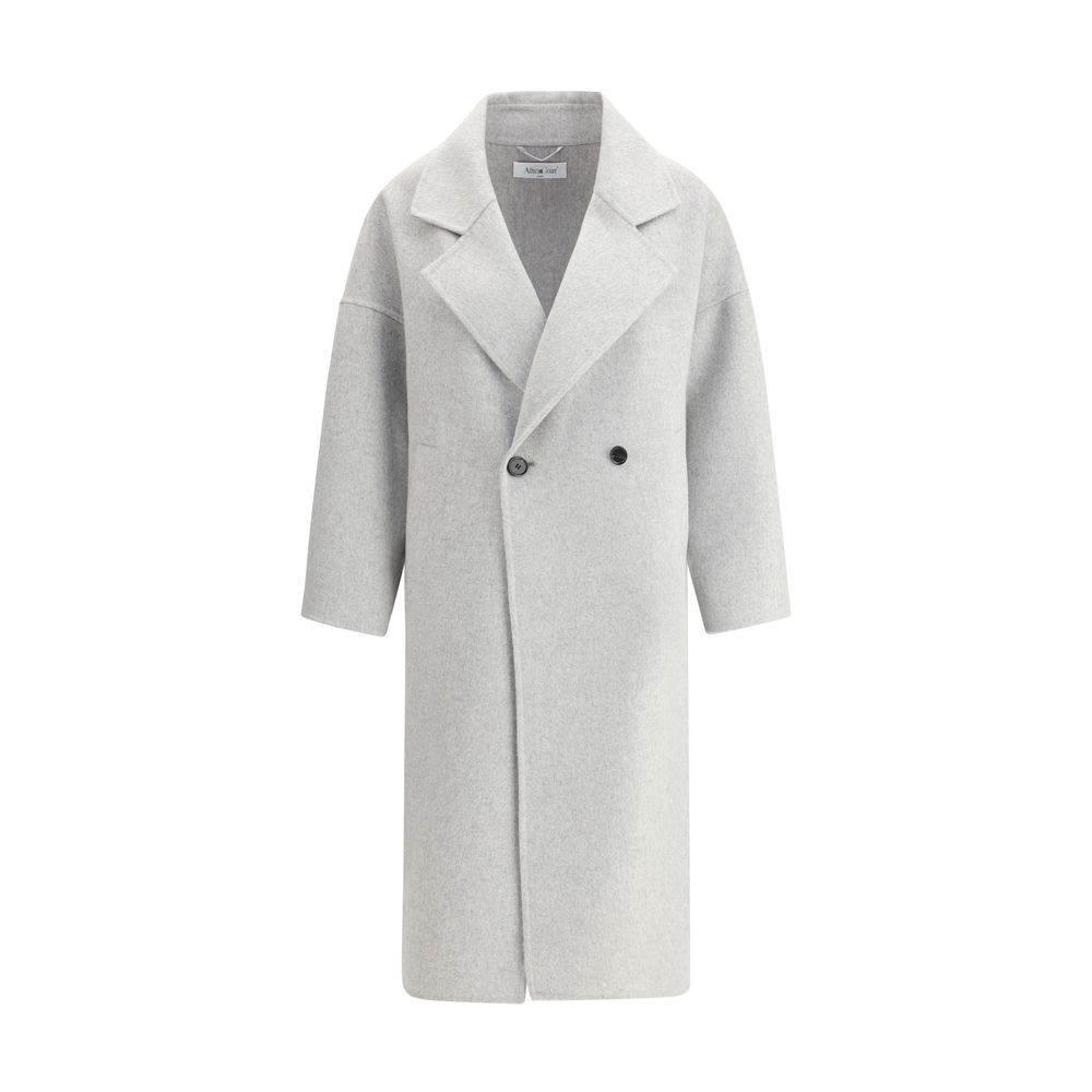 Aftercoat Double-breasted long Coat - Hilstor