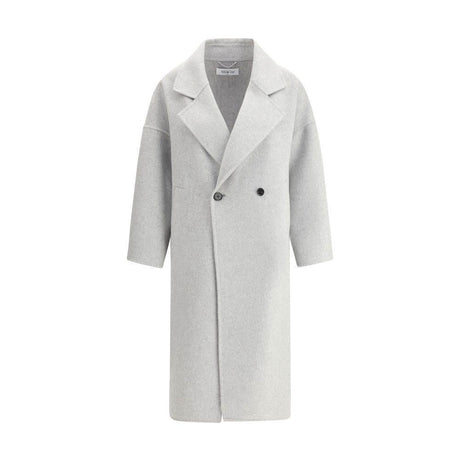 Aftercoat Double-breasted long Coat - Hilstor