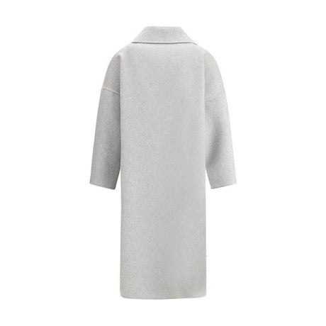 Aftercoat Double-breasted long Coat - Hilstor
