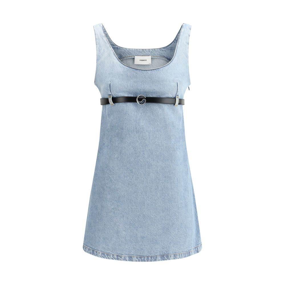 Coperni Denim short Dress - Hilstor