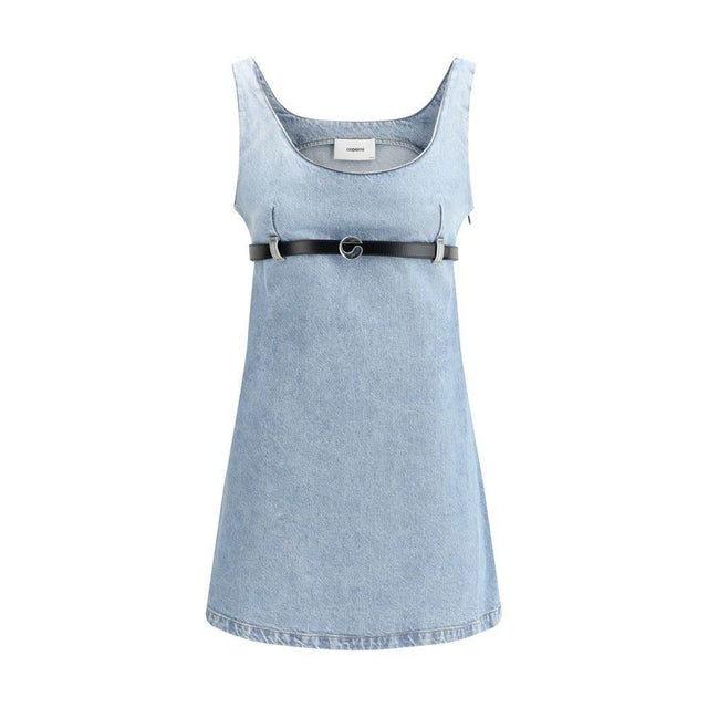 Coperni Denim short Dress - Hilstor