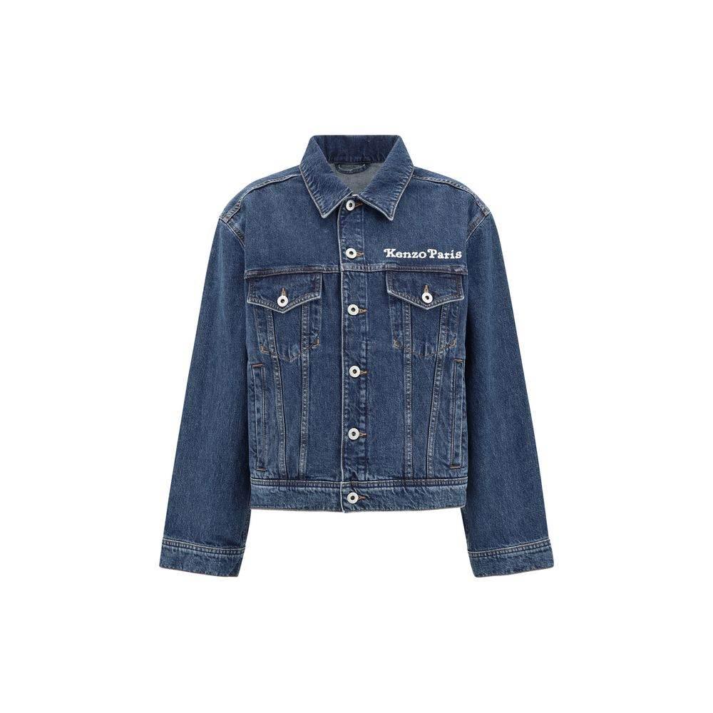 Kenzo Maxi print Denim Jacket - Hilstor