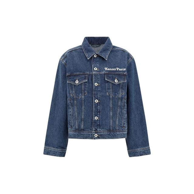 Kenzo Maxi print Denim Jacket - Hilstor