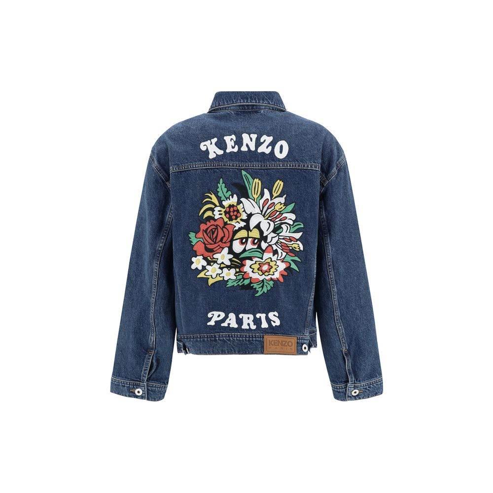 Kenzo Maxi print Denim Jacket - Hilstor