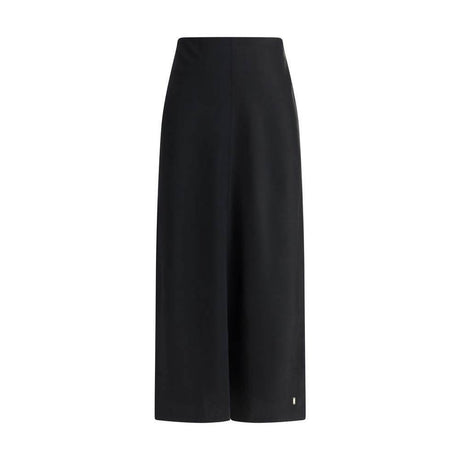 Ami Paris Satin midi Skirt - Hilstor