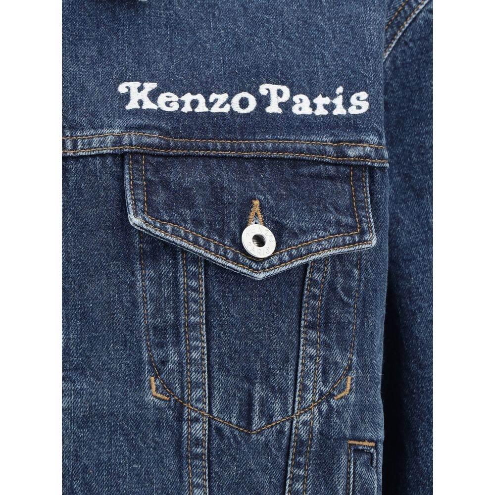 Kenzo Maxi print Denim Jacket - Hilstor