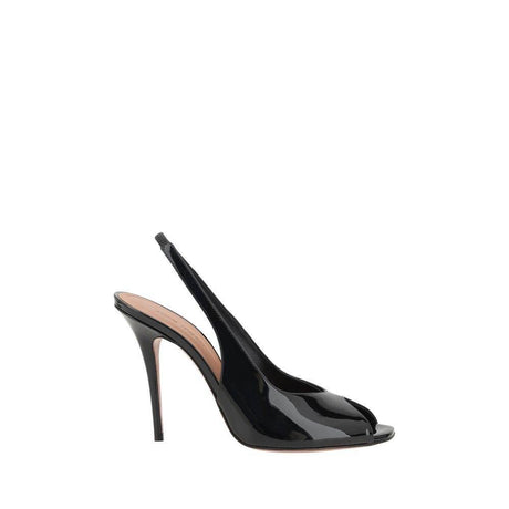 Amina Muaddi Kristina Sandals - Hilstor