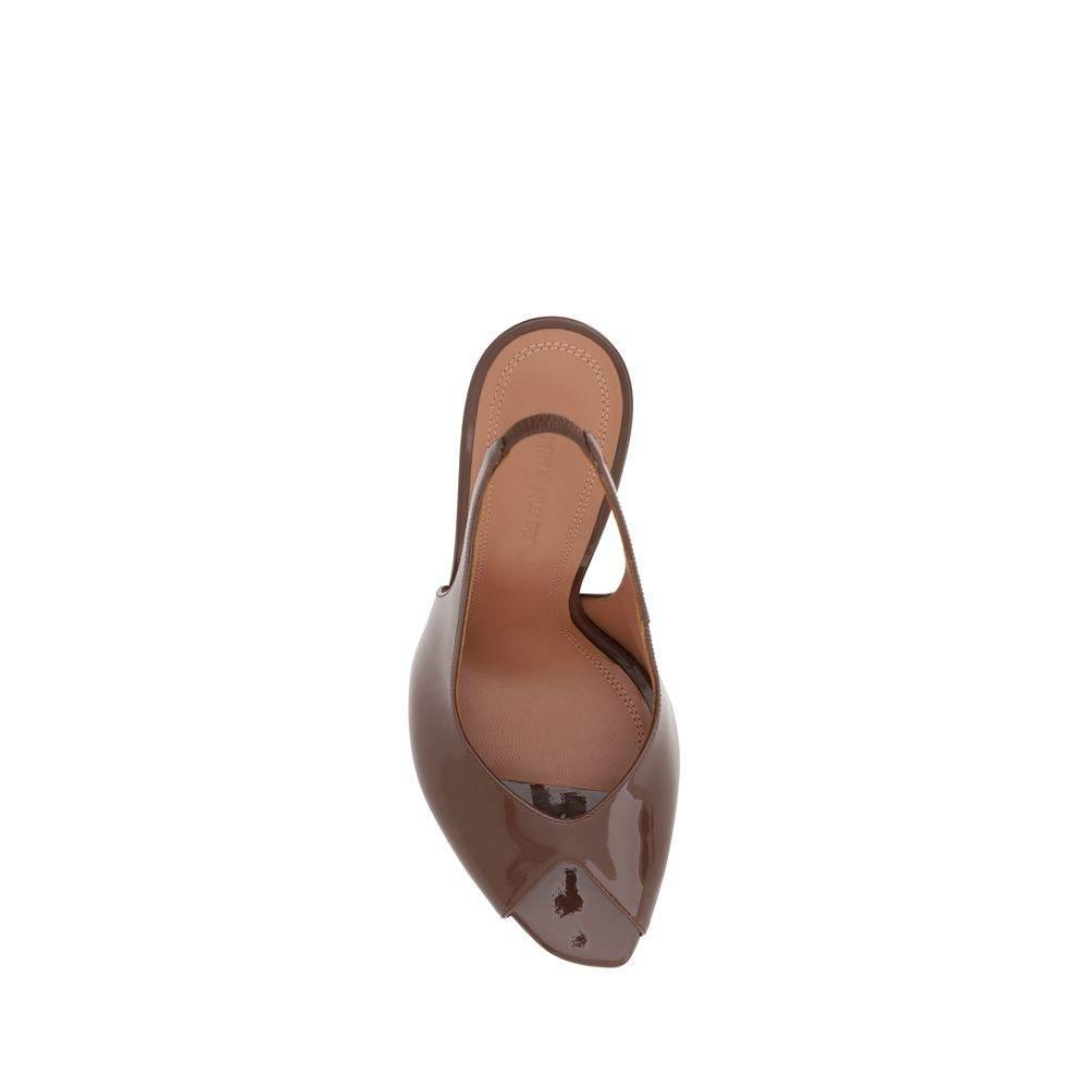 Amina Muaddi Kristina Sandals - Hilstor