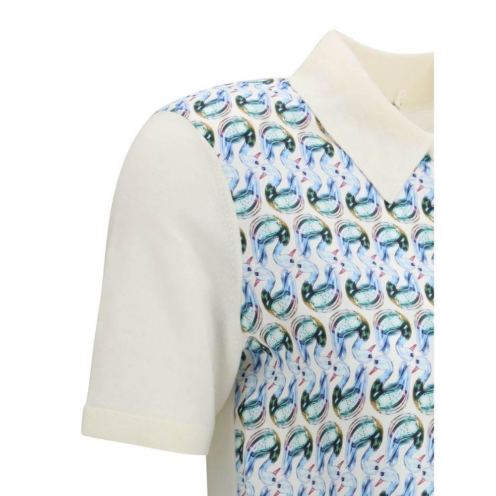 Tory Burch Wool and silk Polo Shirt - Hilstor