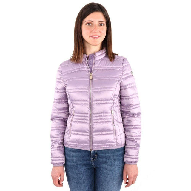 Yes Zee Purple Polyester Jackets & Coat - Hilstor